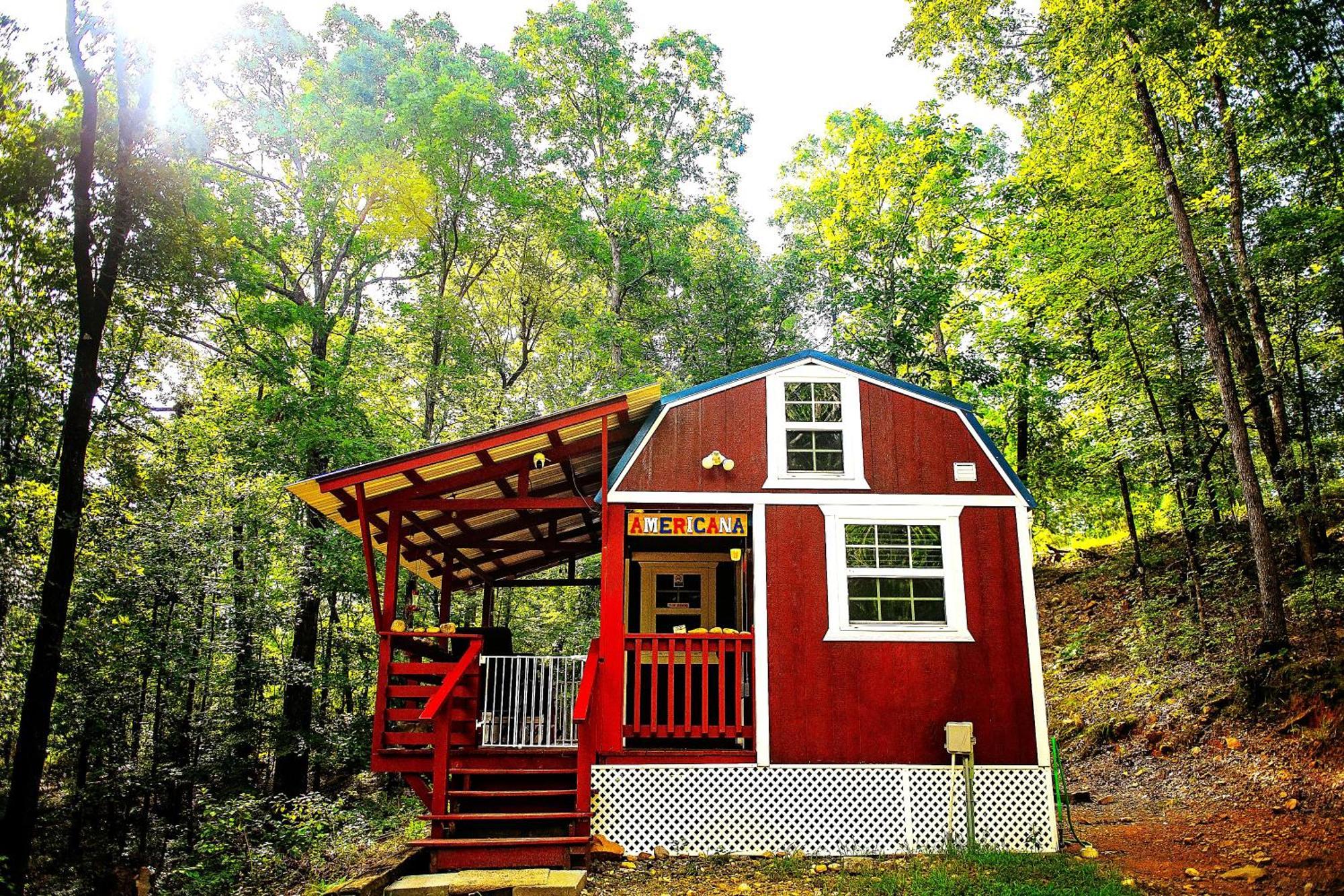The Americana - Parker Creek Bend Cabins Murfreesboro Esterno foto